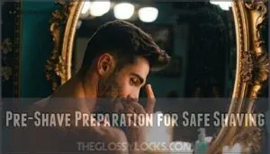 pre-shave preparation for safe shaving pre-shave preparation for safe shaving