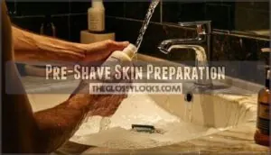 pre-shave skin preparation pre-shave skin preparation