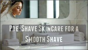 pre-shave skincare for a smooth shave