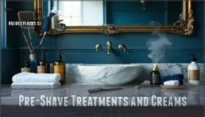 pre-shave treatments and creams