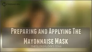 preparing and applying the mayonnaise mask preparing and applying the mayonnaise mask