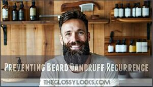 preventing beard dandruff recurrence