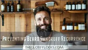 preventing beard dandruff recurrence