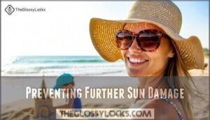 preventing further sun damage