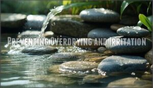 preventing overdrying and irritation
