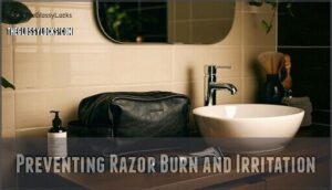 preventing razor burn and irritation