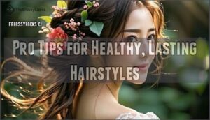 pro tips for healthy, lasting hairstyles