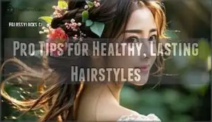 pro tips for healthy, lasting hairstyles
