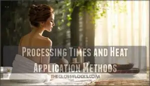 processing times and heat application methods