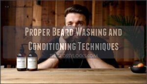 proper beard washing and conditioning techniques