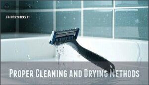 proper cleaning and drying methods