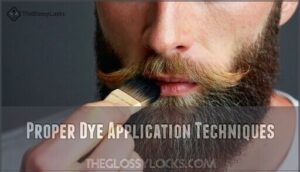 proper dye application techniques