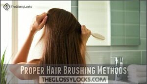 proper hair brushing methods