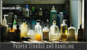 proper storage and handling