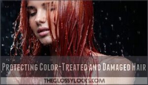 protecting color-treated and damaged hair