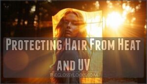 protecting hair from heat and uv