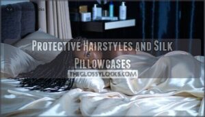 protective hairstyles and silk pillowcases