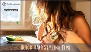 quick hair styling tips
