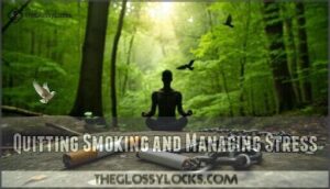 quitting smoking and managing stress