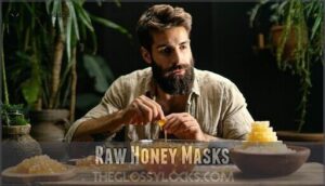 raw honey masks