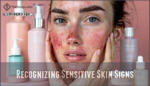 recognizing sensitive skin signs