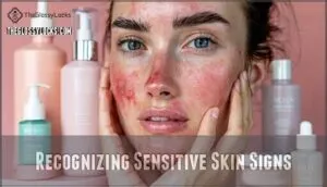 recognizing sensitive skin signs