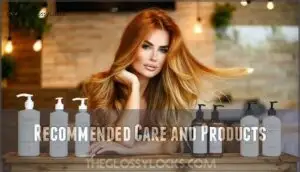 recommended care and products