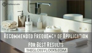 recommended frequency of application for best results