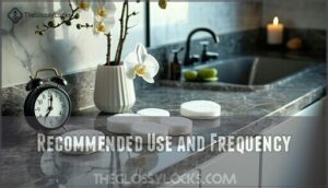 recommended use and frequency