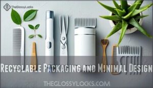 recyclable packaging and minimal design