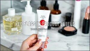red flags in product labels