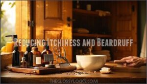 reducing itchiness and beardruff