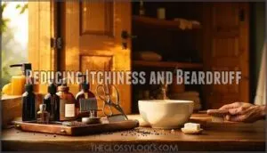 reducing itchiness and beardruff