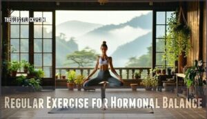 regular exercise for hormonal balance