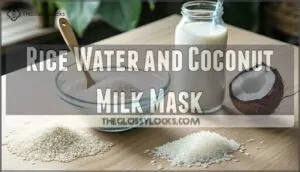 rice water and coconut milk mask rice water and coconut milk mask
