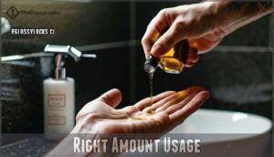 right amount usage
