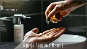 right amount usage