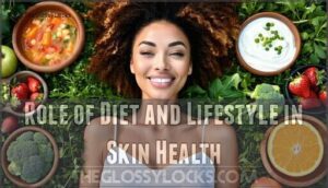 role of diet and lifestyle in skin health
