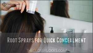 root sprays for quick concealment