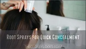 root sprays for quick concealment