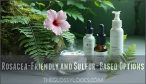 rosacea-friendly and sulfur-based options