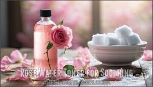 rose water toner for soothing