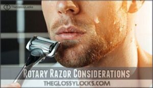 rotary razor considerations