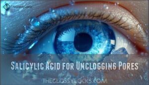 salicylic acid for unclogging pores
