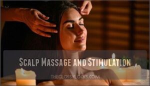 scalp massage and stimulation