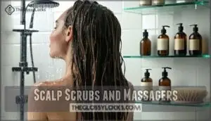 scalp scrubs and massagers