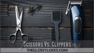 scissors vs. clippers