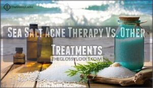 sea salt acne therapy vs. other treatments