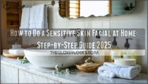 sensitive skin facial at home