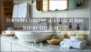 sensitive skin facial at home
